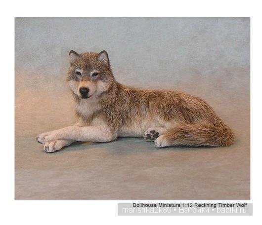 Авторская миниатюра Kerry Pajutee. Миниатюрные животные 1:12