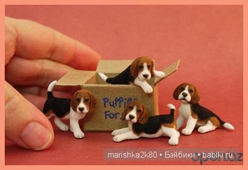 Авторская миниатюра Kerry Pajutee. Миниатюрные животные 1:12