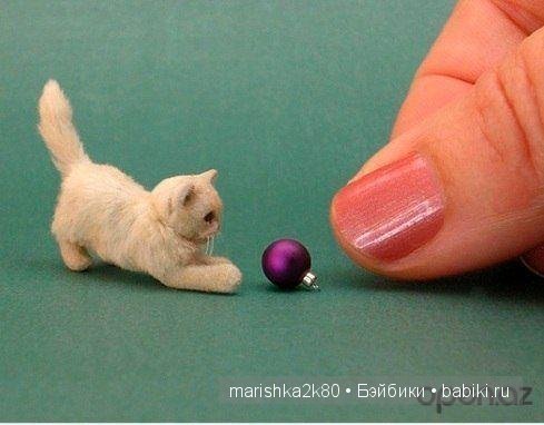 Авторская миниатюра Kerry Pajutee. Миниатюрные животные 1:12