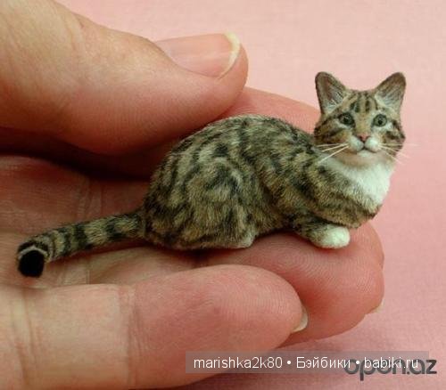 Авторская миниатюра Kerry Pajutee. Миниатюрные животные 1:12 (фото 10)