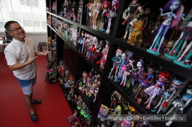 Мужчины - коллекционеры кукол