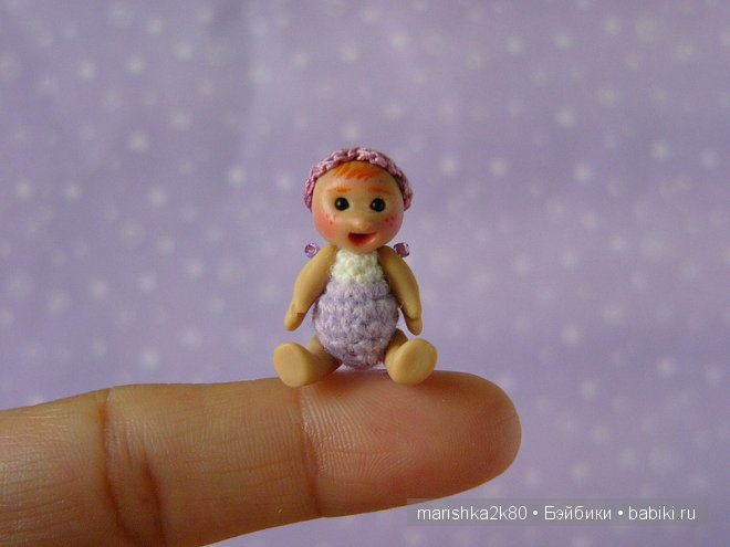 Миниатюрные вязаные композиции от Мариэллы (Mariella)