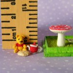 Миниатюрные вязаные композиции от Мариэллы, Mariella