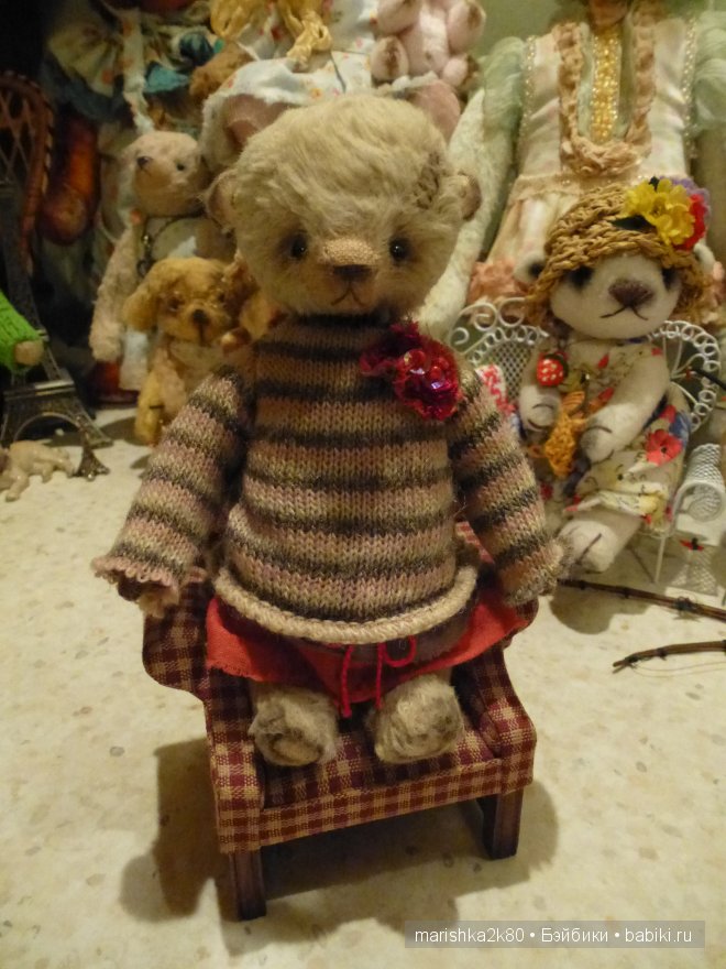 Игрушки ручной работы. 33 медведя