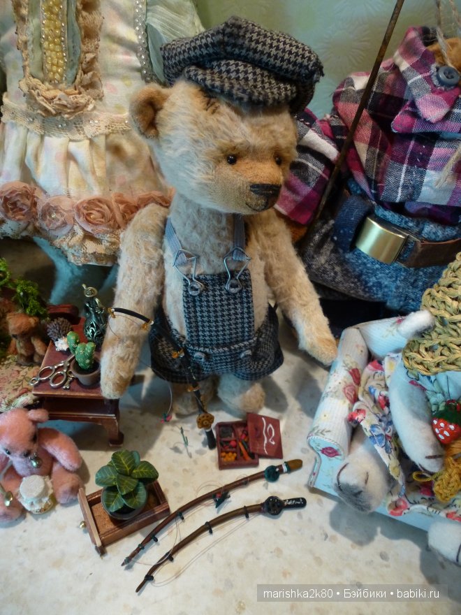 Игрушки ручной работы. 33 медведя (фото 8)