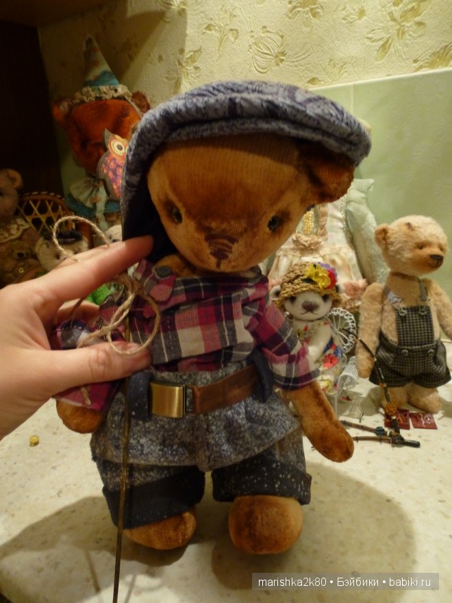 Игрушки ручной работы. 33 медведя