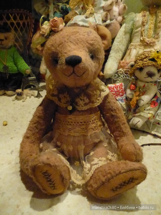 Игрушки ручной работы. 33 медведя