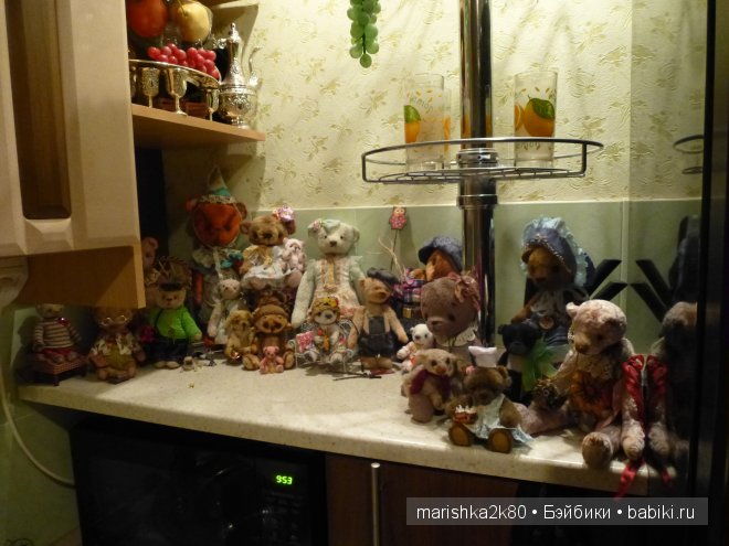 Игрушки ручной работы. 33 медведя