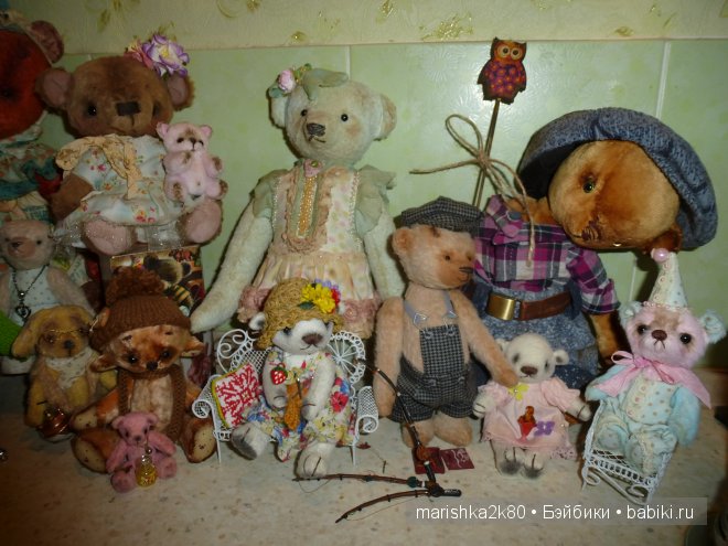 Игрушки ручной работы. 33 медведя (фото 6)