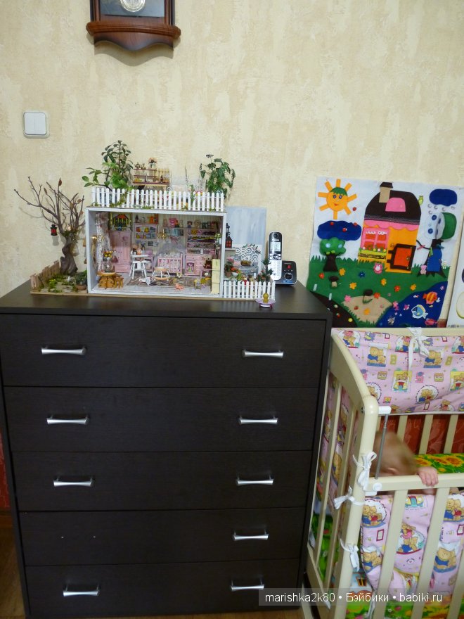 Домик-ночник. Кукольная миниатюра 1:12. Часть 4. Иванникова Марина