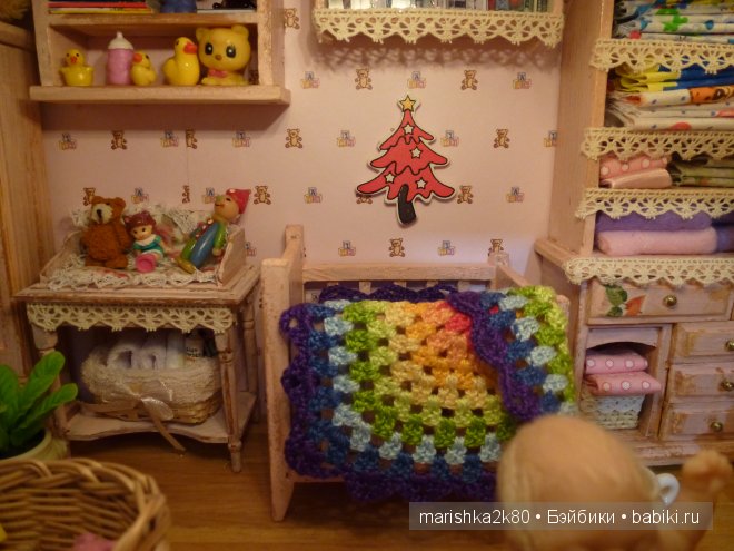 Домик-ночник. Кукольная миниатюра 1:12. Часть 4. Иванникова Марина