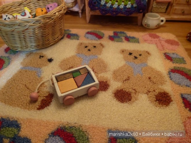 Домик-ночник. Кукольная миниатюра 1:12