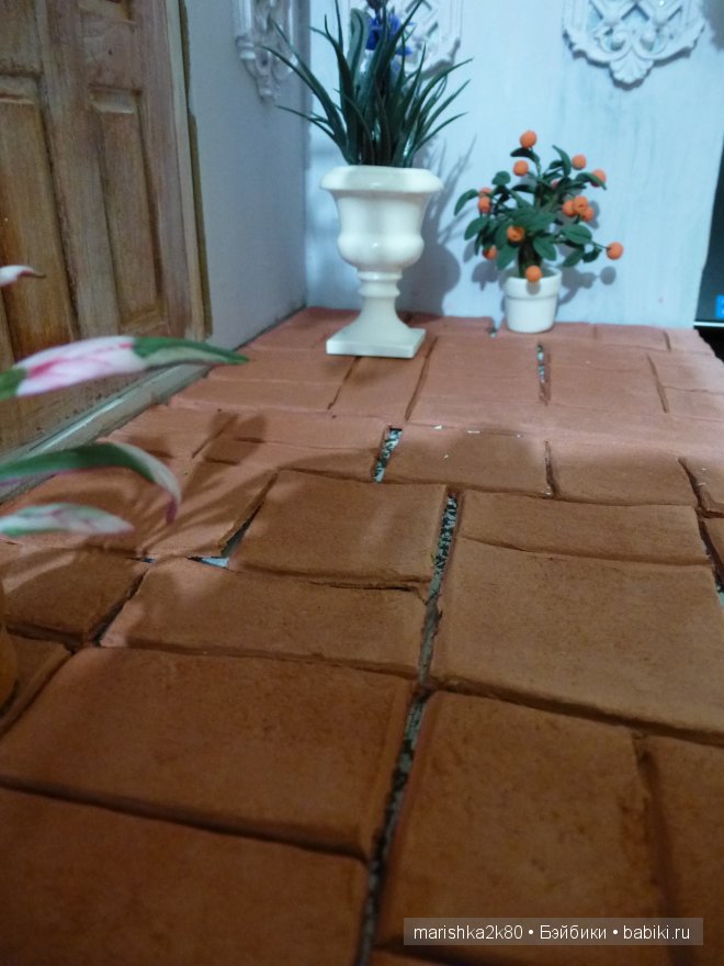 Домик-ночник. Кукольная миниатюра 1:12. Часть 4. Иванникова Марина