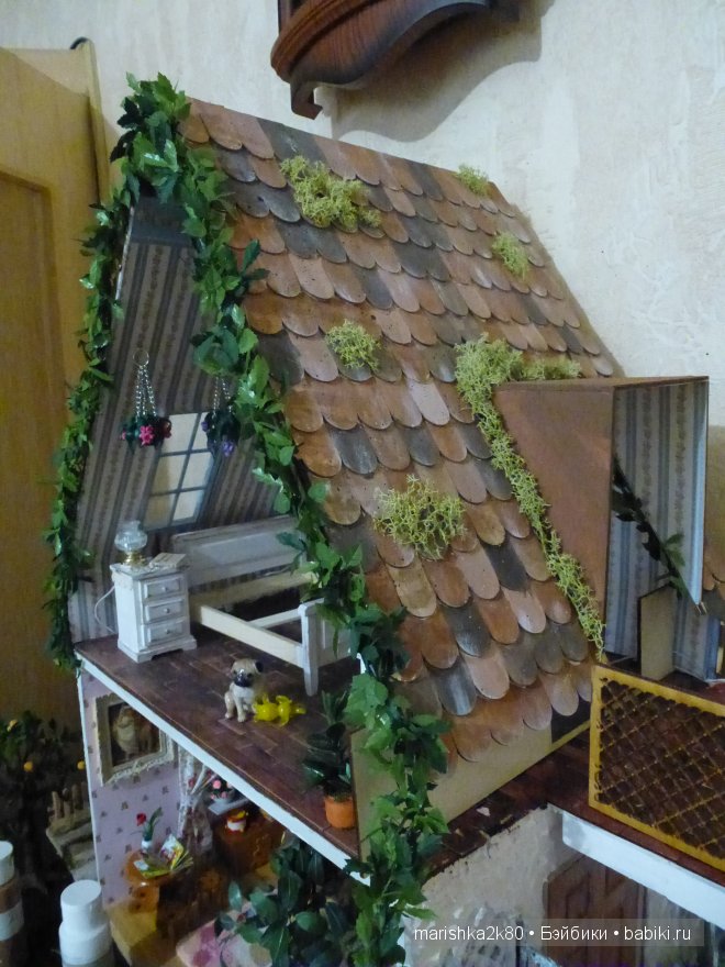 Домик-ночник. Кукольная миниатюра 1:12. Часть 4. Иванникова Марина