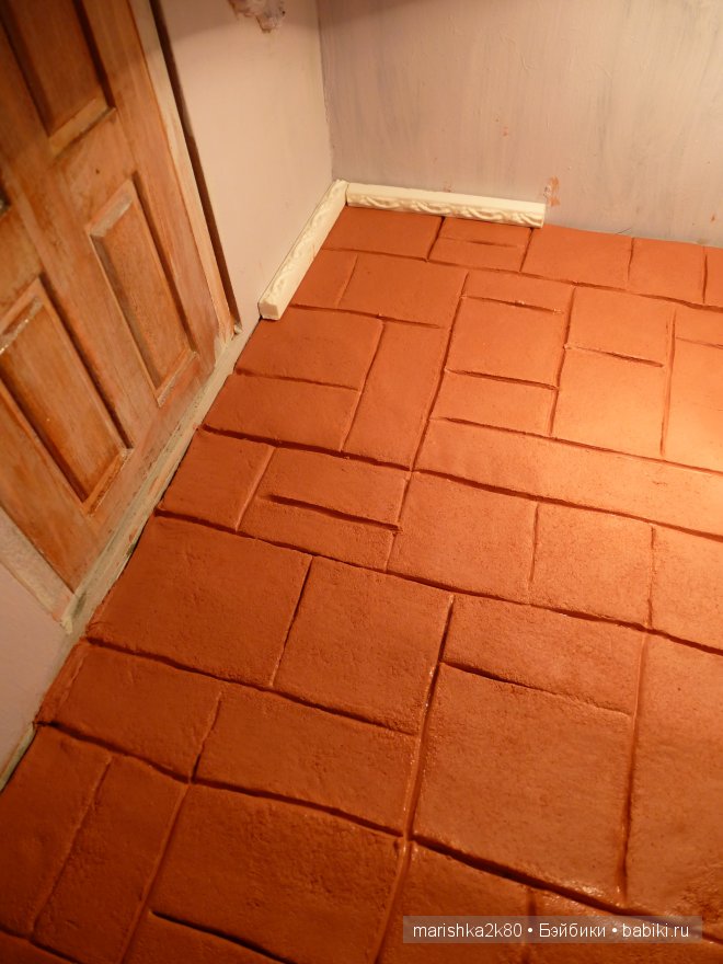 Домик-ночник. Кукольная миниатюра 1:12. Часть 4. Иванникова Марина