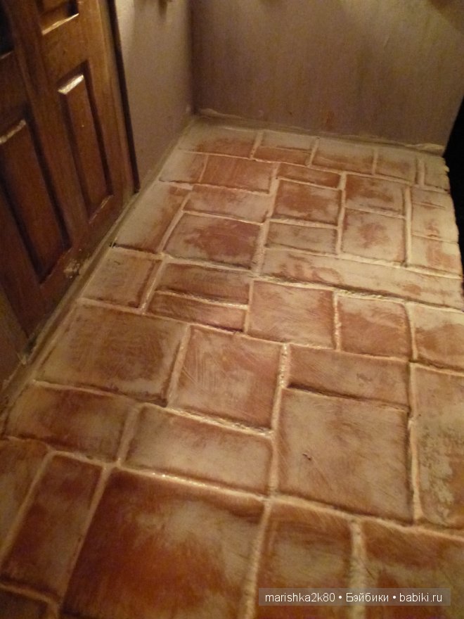 Домик-ночник. Кукольная миниатюра 1:12