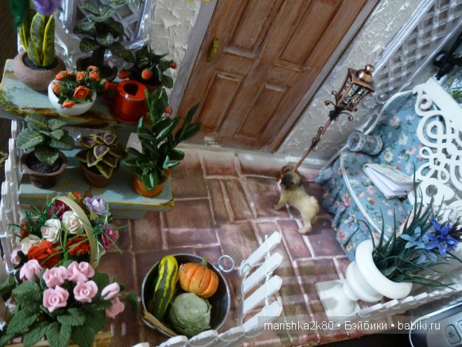 Домик-ночник. Кукольная миниатюра 1:12. Часть 4. Иванникова Марина