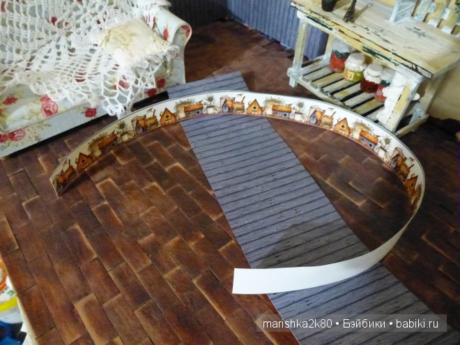 Домик-ночник. Кукольная миниатюра 1:12. Часть 4. Иванникова Марина