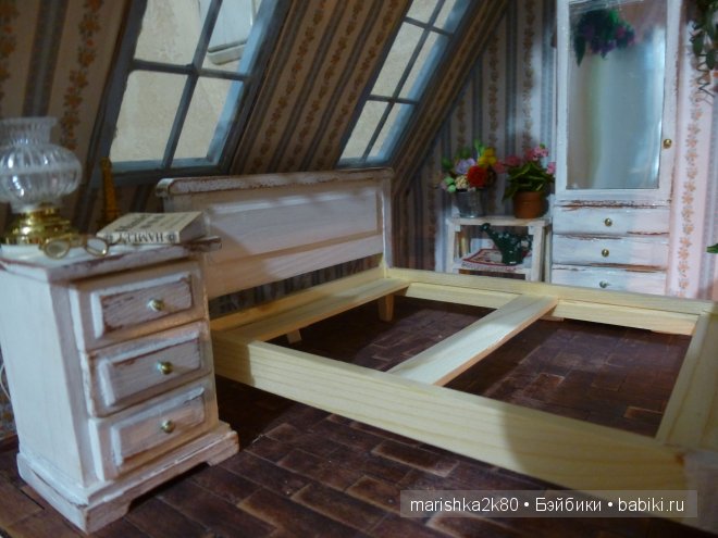 Домик-ночник. Кукольная миниатюра 1:12. Часть 4. Иванникова Марина