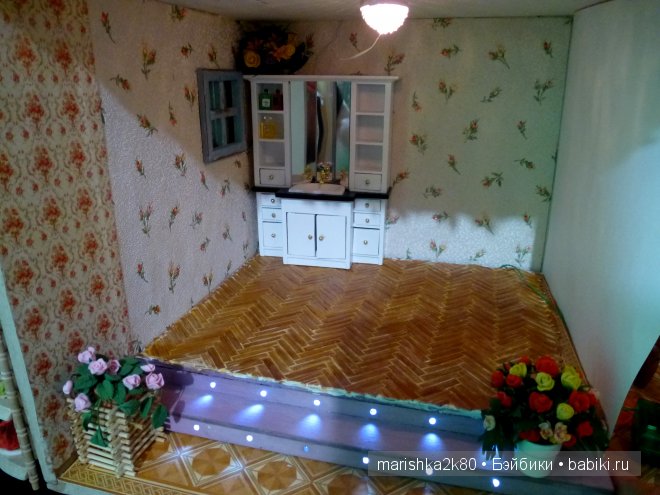 Домик-ночник. Кукольная миниатюра 1:12. Часть 5. Иванникова Марина