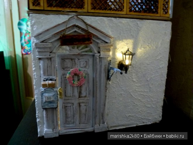 Домик-ночник. Кукольная миниатюра 1:12. Часть 5. Иванникова Марина