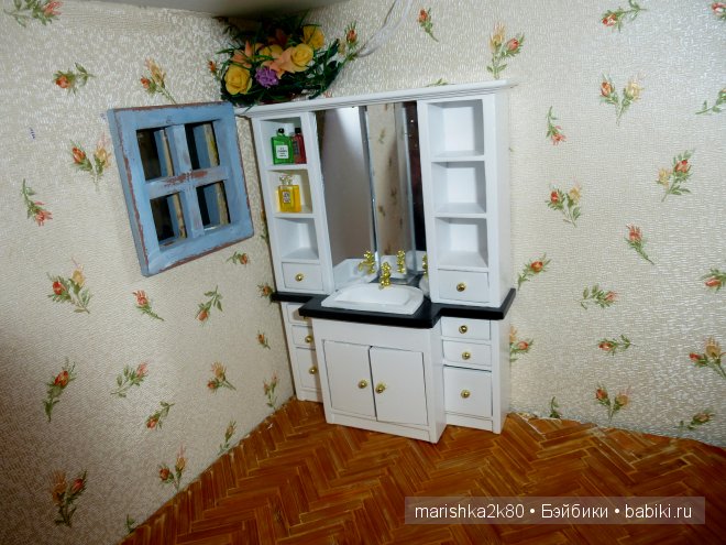 Домик-ночник. Кукольная миниатюра 1:12. Часть 5. Иванникова Марина