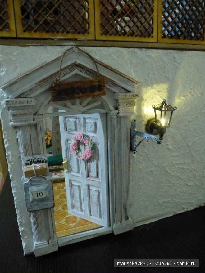 Домик-ночник. Кукольная миниатюра 1:12. Часть 5. Иванникова Марина