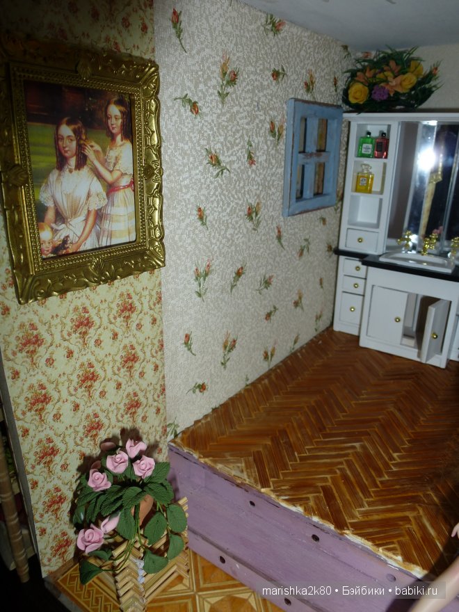 Домик-ночник. Кукольная миниатюра 1:12. Часть 5. Иванникова Марина