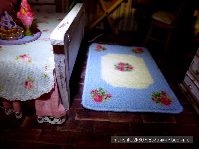 Домик-ночник. Кукольная миниатюра 1:12. Часть 5. Иванникова Марина