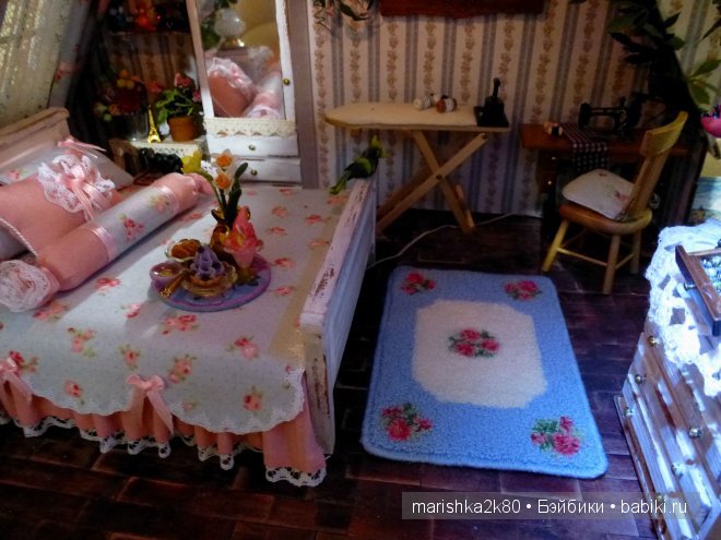 Домик-ночник. Кукольная миниатюра 1:12. Часть 5. Иванникова Марина