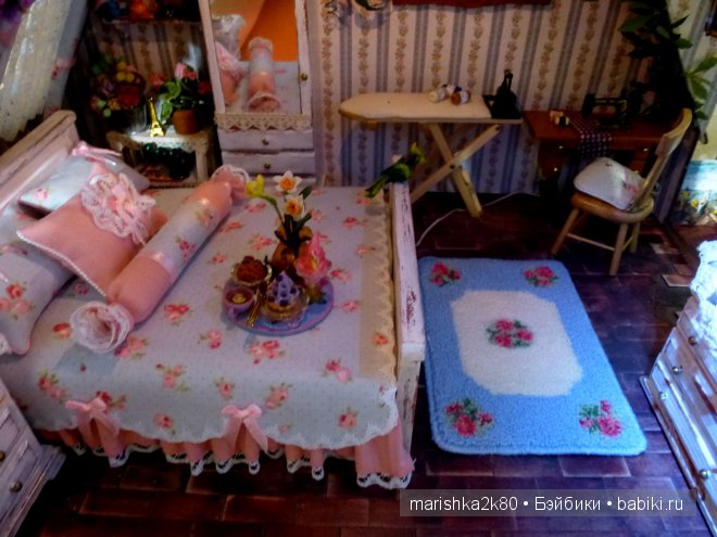 Домик-ночник. Кукольная миниатюра 1:12. Часть 5. Иванникова Марина