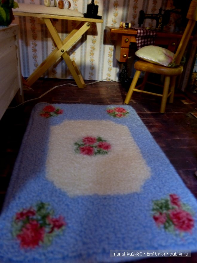 Домик-ночник. Кукольная миниатюра 1:12. Часть 5. Иванникова Марина