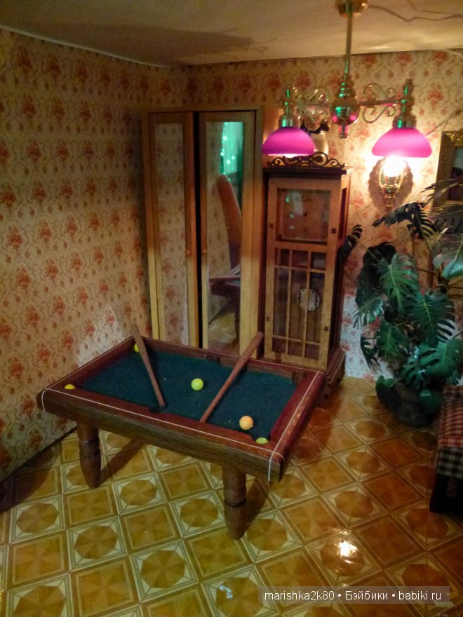 Домик-ночник. Кукольная миниатюра 1:12. Часть 5. Иванникова Марина