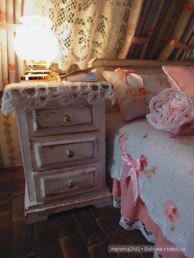 Домик-ночник. Кукольная миниатюра 1:12. Часть 5. Иванникова Марина