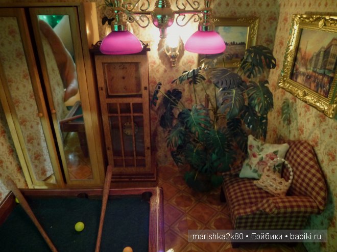 Домик-ночник. Кукольная миниатюра 1:12. Часть 5. Иванникова Марина