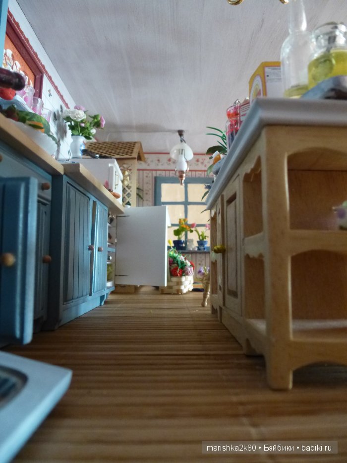 Домик-ночник. Кукольная миниатюра 1:12. Часть 6. Иванникова Марина