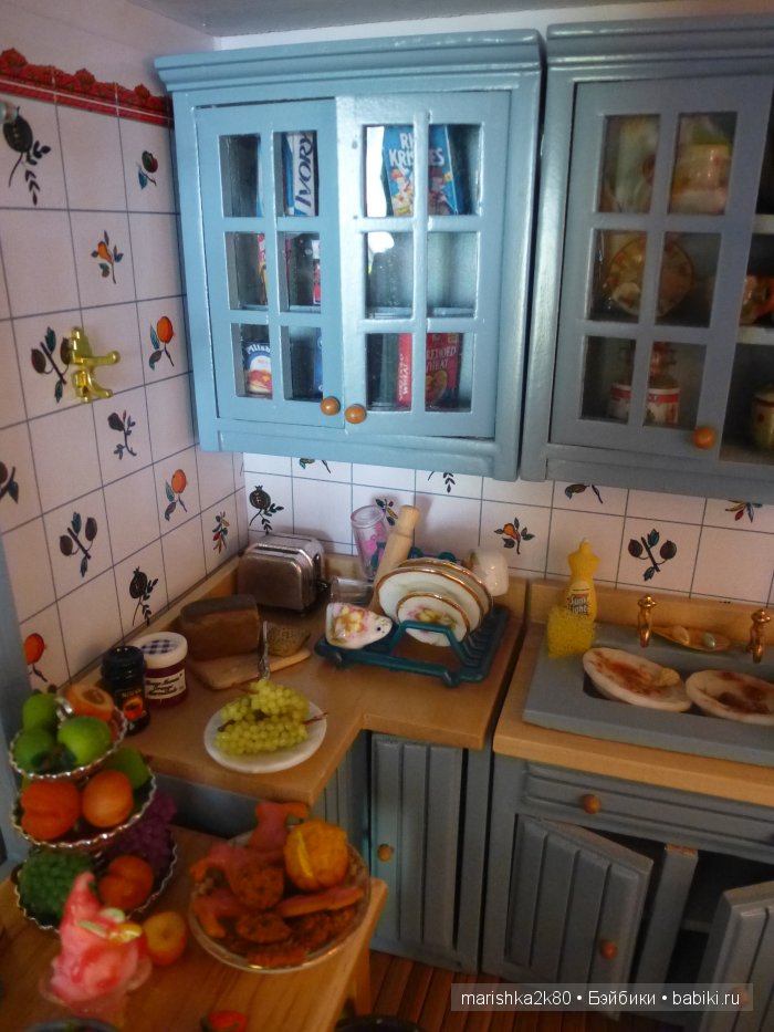 Домик-ночник. Кукольная миниатюра 1:12. Часть 6. Иванникова Марина