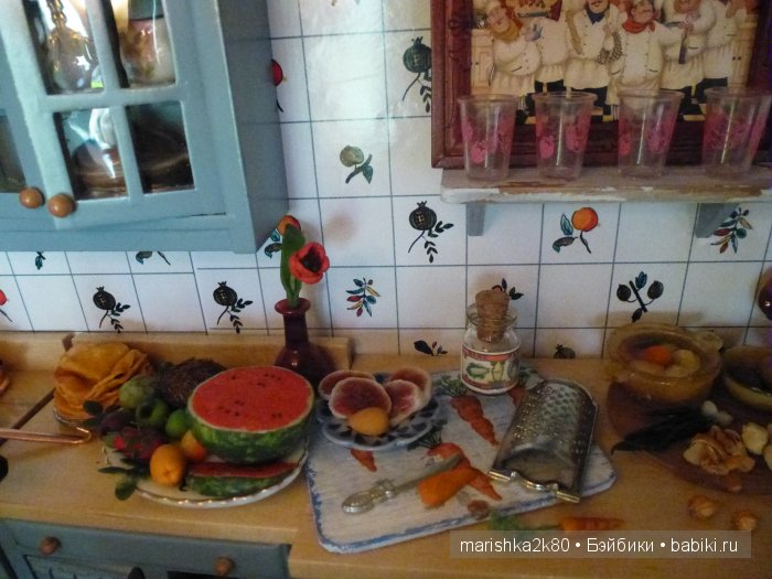 Домик-ночник. Кукольная миниатюра 1:12. Часть 6. Иванникова Марина