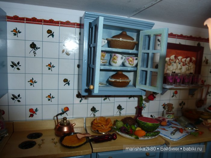 Домик-ночник. Кукольная миниатюра 1:12. Часть 6. Иванникова Марина