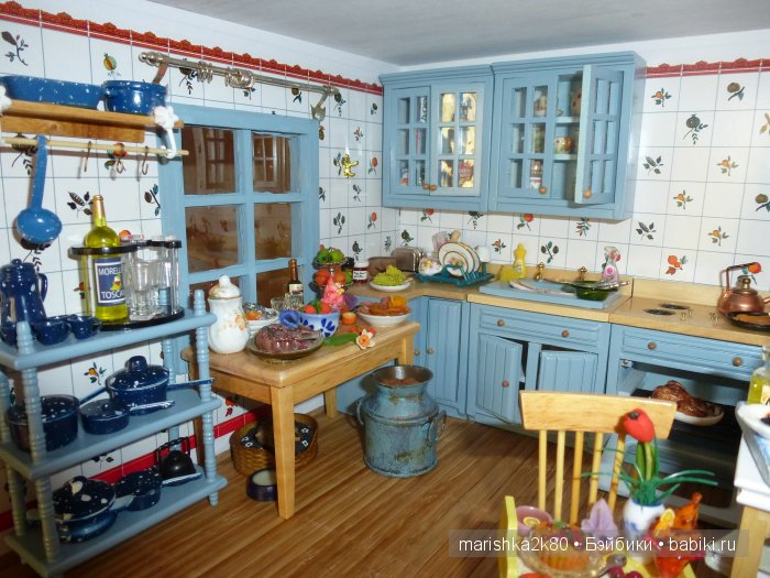 Домик-ночник. Кукольная миниатюра 1:12. Часть 6. Иванникова Марина