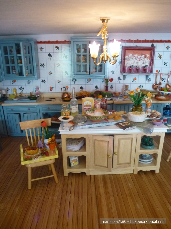 Домик-ночник. Кукольная миниатюра 1:12. Часть 6. Иванникова Марина