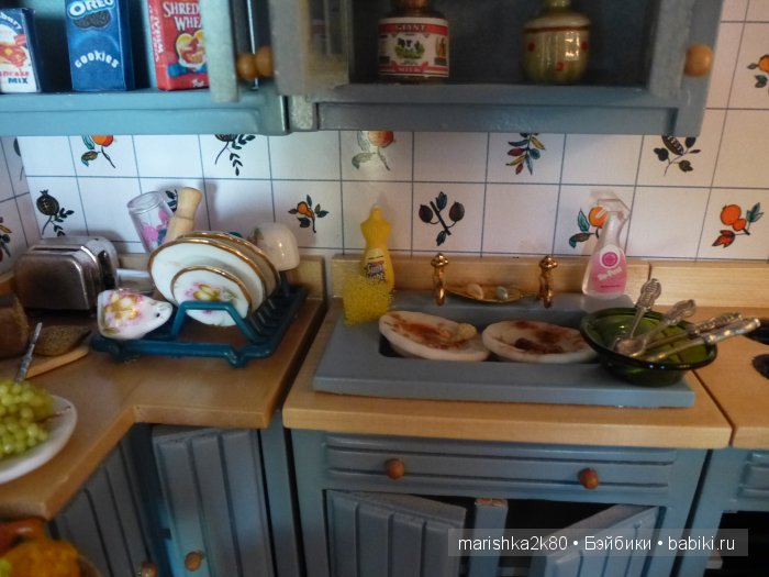 Домик-ночник. Кукольная миниатюра 1:12. Часть 6. Иванникова Марина