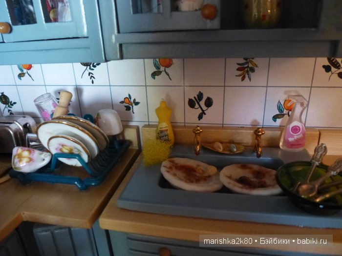 Домик-ночник. Кукольная миниатюра 1:12. Часть 6. Иванникова Марина