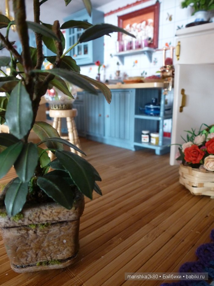 Домик-ночник. Кукольная миниатюра 1:12. Часть 6. Иванникова Марина