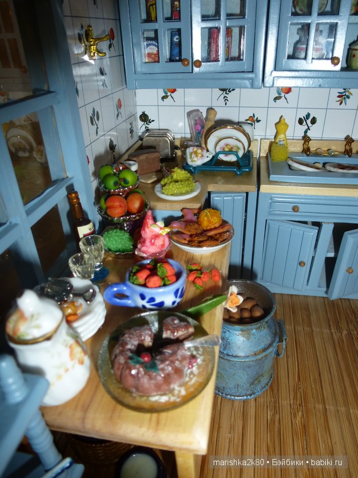 Домик-ночник. Кукольная миниатюра 1:12. Часть 6. Иванникова Марина