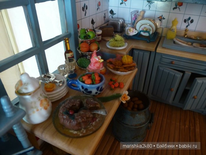 Домик-ночник. Кукольная миниатюра 1:12. Часть 6. Иванникова Марина