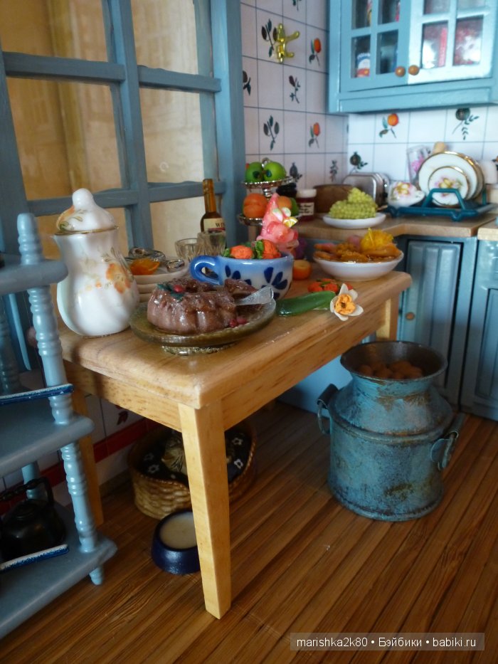 Домик-ночник. Кукольная миниатюра 1:12. Часть 6. Иванникова Марина