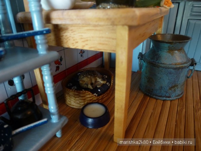 Домик-ночник. Кукольная миниатюра 1:12. Часть 6. Иванникова Марина