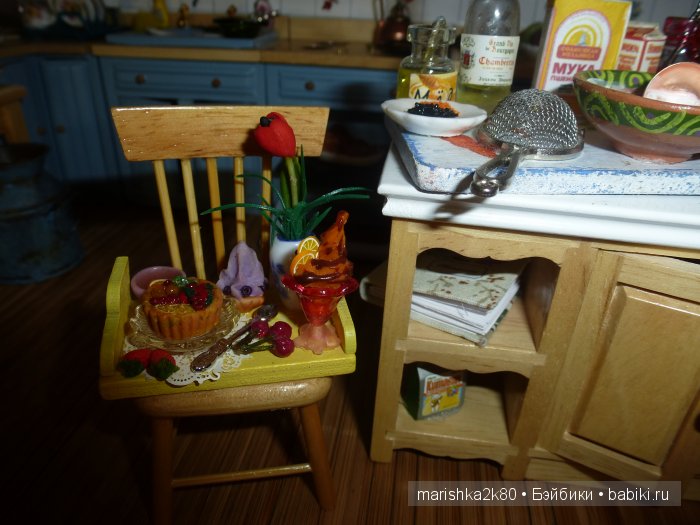 Домик-ночник. Кукольная миниатюра 1:12. Часть 6. Иванникова Марина