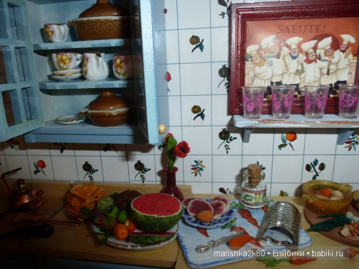 Домик-ночник. Кукольная миниатюра 1:12. Часть 6. Иванникова Марина